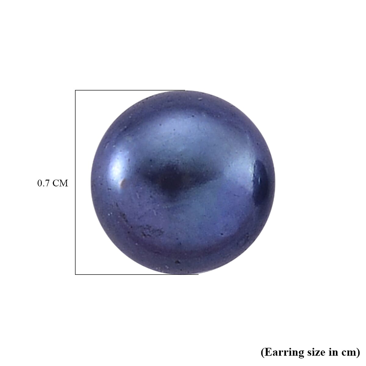 Peacock Fresh Water Pearl Earrings with Push Backs