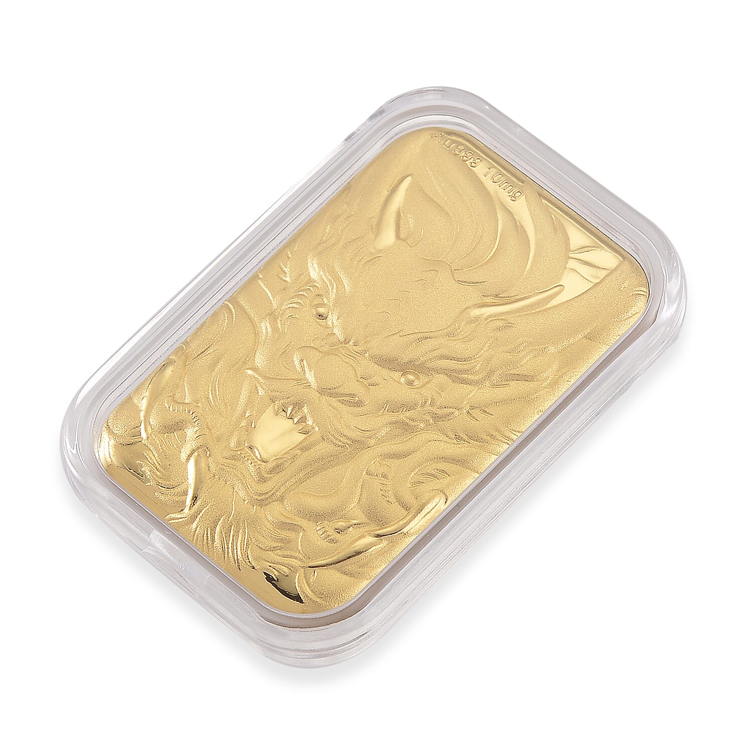 24K Yellow Gold Dragon Embossed Collectible Foil (39.65 X 25.65)