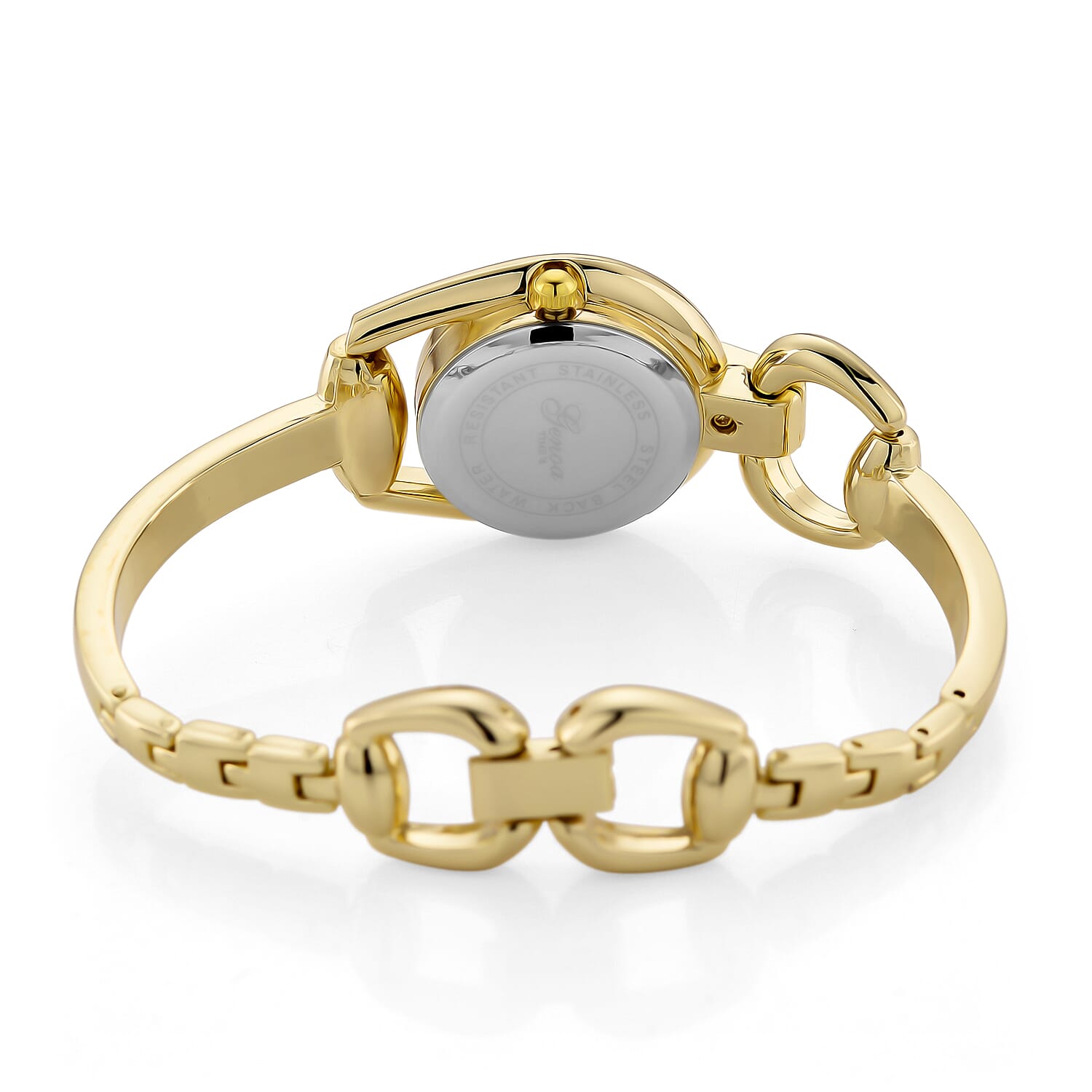 GENOA TIME V2 Sunshine Series Quartz PC21S 3ATM WR Gold Dial & Gold Case Ladies Watch with Gold Strap