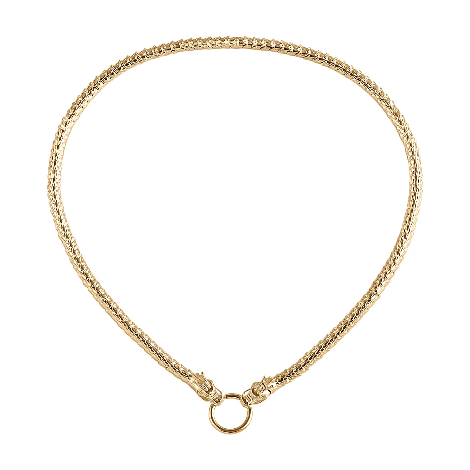 Luxoro 9K Yellow Gold Necklace (Size 18), Gold Wt. 24.17 Gms.