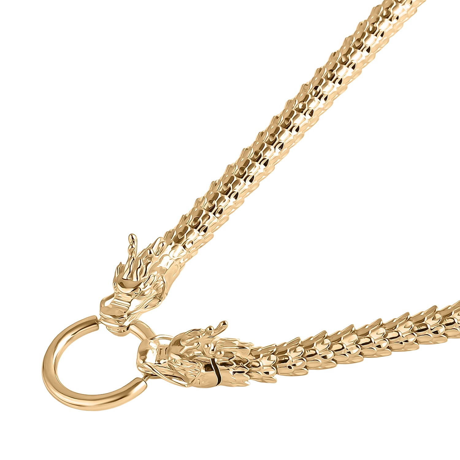 Luxoro 9K Yellow Gold Necklace (Size 18), Gold Wt. 24.17 Gms.