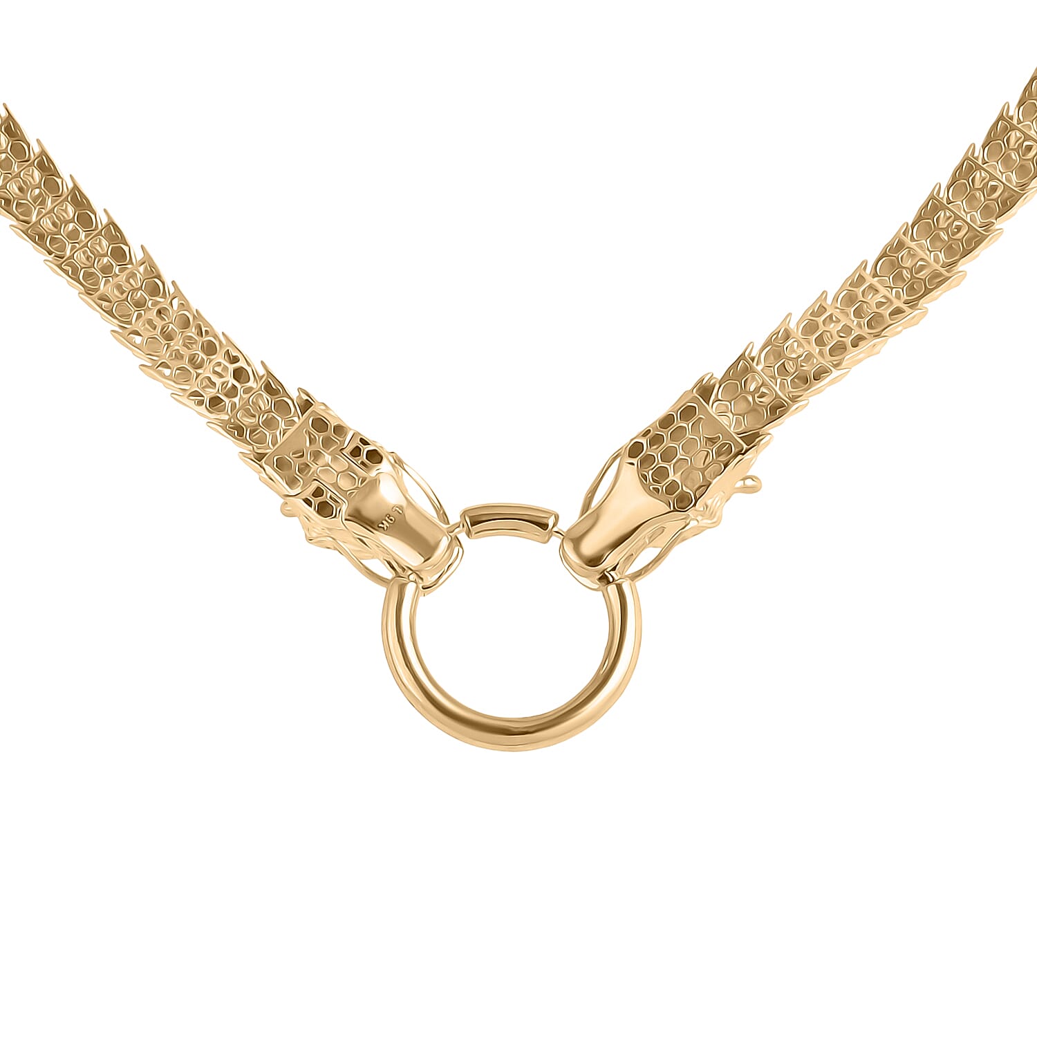 Luxoro 9K Yellow Gold Necklace (Size 18), Gold Wt. 24.17 Gms.