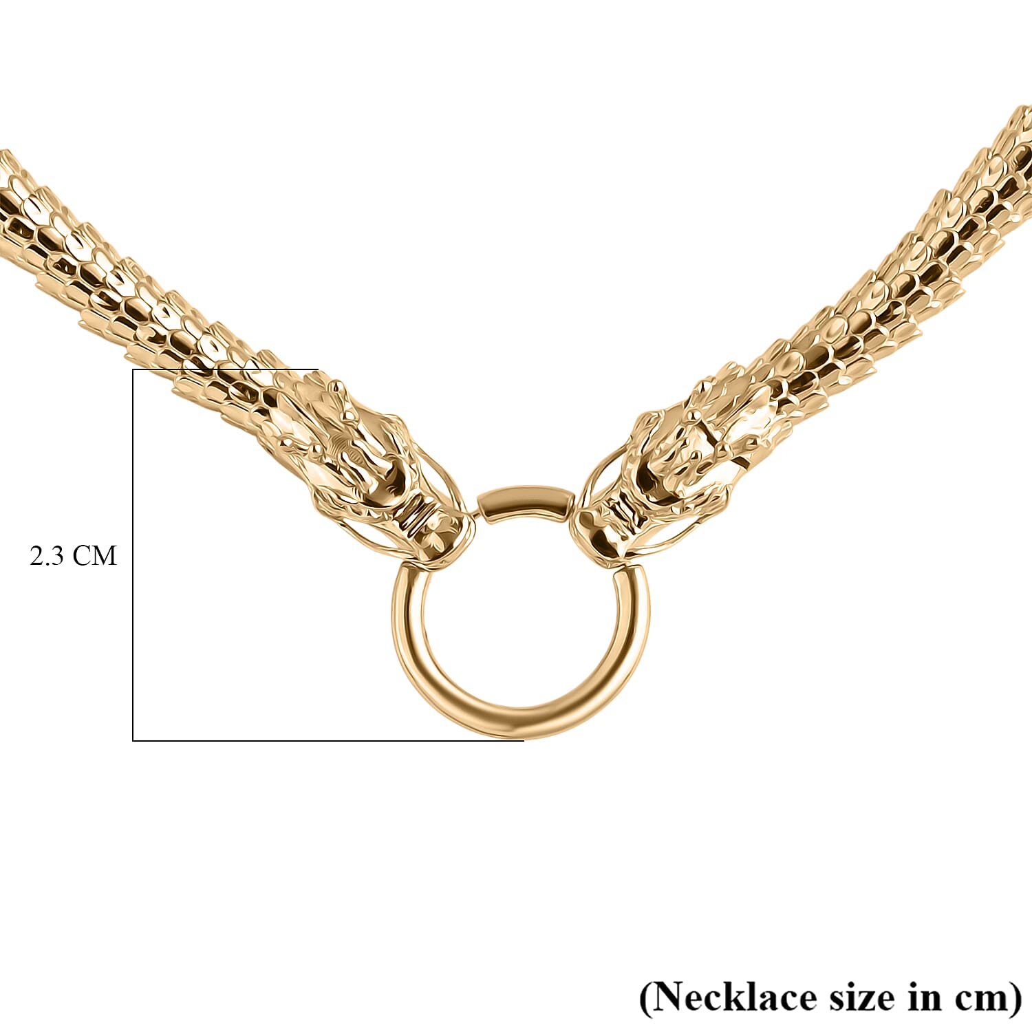 Luxoro 9K Yellow Gold Necklace (Size 18), Gold Wt. 24.17 Gms.