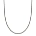 Red Carpet Collection - Luxuriant Lab Grown Diamond SI-GH Tennis Necklace (Size - 18) in Rhodium Overlay Sterling Silver 7.50 Ct.