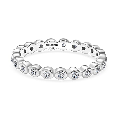 LUXURIANT Lab Grown Diamond Full Eternity Band Ring (SI/GH)