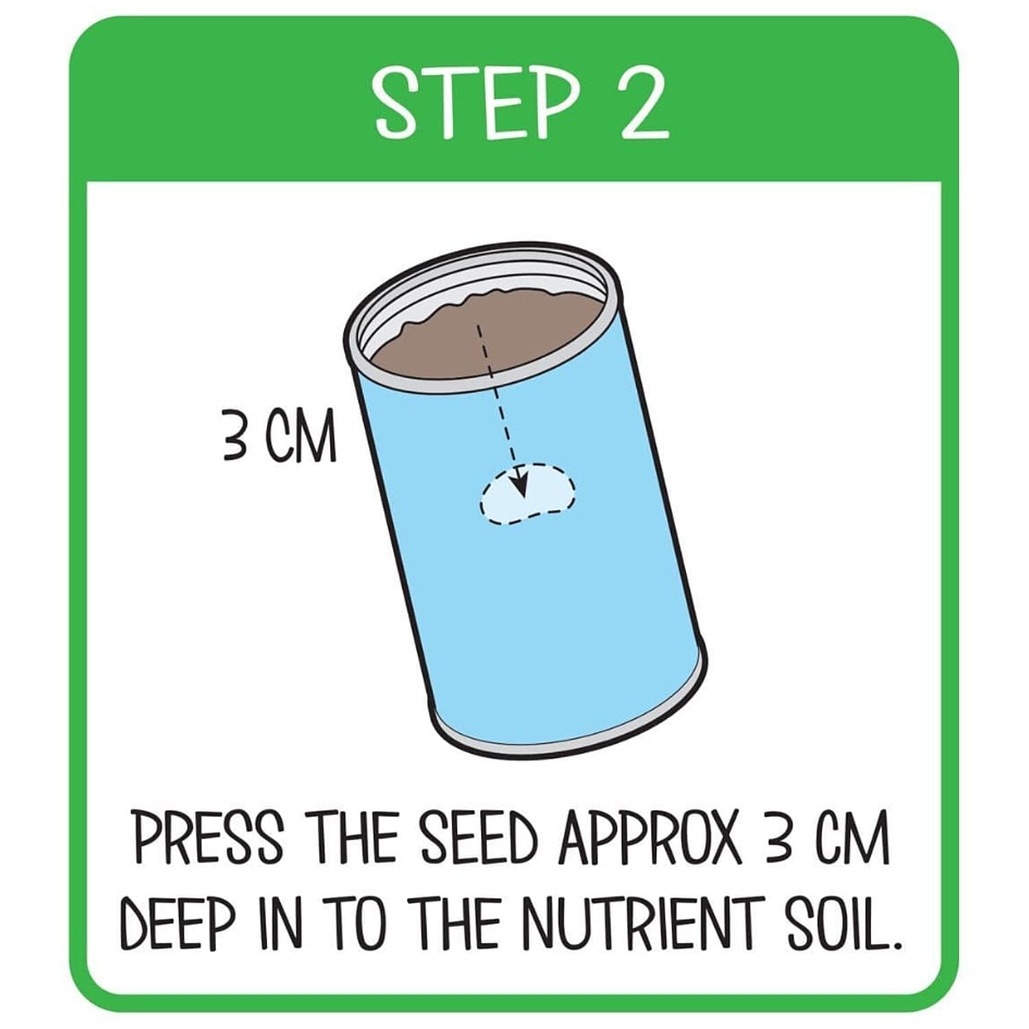 Grow Your Own Plant- Bee Happy - Green