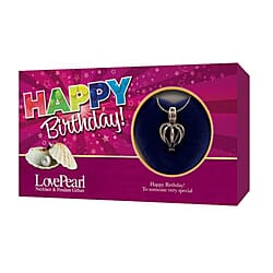 Pearl Necklace Gift Set - Happy Birthday