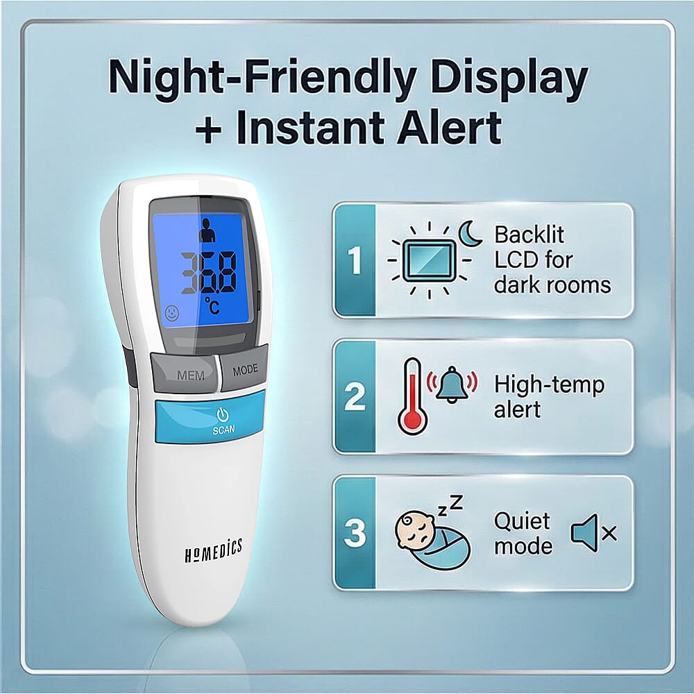 HoMedics No Touch Infrared Thermometer
