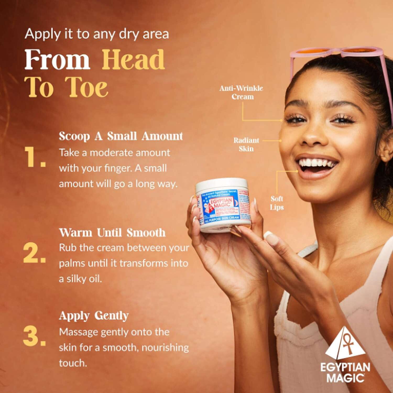 Egyptian Magic All Purpose Skin Cream - 4oZ-118ml