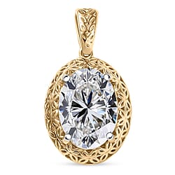 LUXURIANT 2 Ct. Lab Grown Diamond Solitaire Pendant in 9K Gold