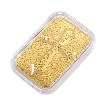 https://tjcuk.sirv.com/Products/83/2/8321343/24K-Yellow-Gold-Embossed-Cross-Foil-39-80-MM-x-25-50-MM_8321343_2.jpg?w=342&h=342
