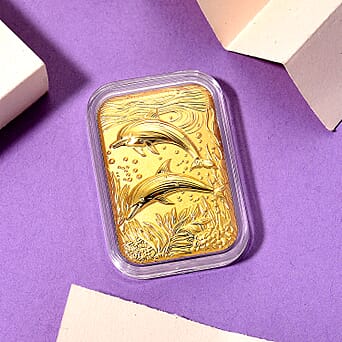 https://tjcuk.sirv.com/Products/83/2/8321345/24K-Yellow-Gold-Embossed-Dual-Dolphin-Foil_8321345_1.jpg?w=342&h=342