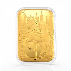 24K Yellow Gold Unicorn Collectible