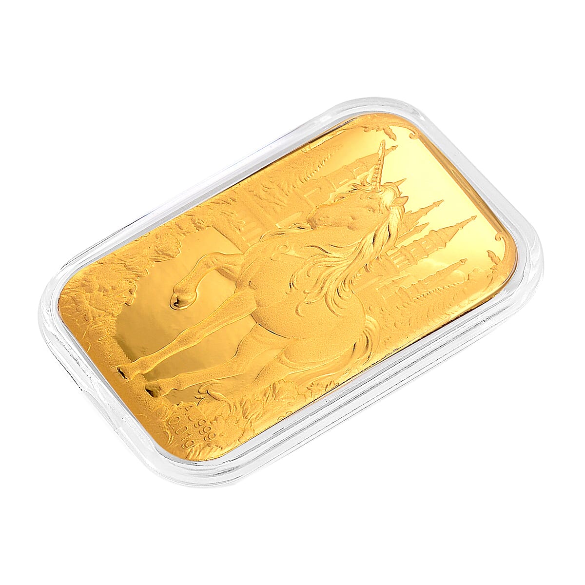24K Yellow Gold Unicorn Collectible