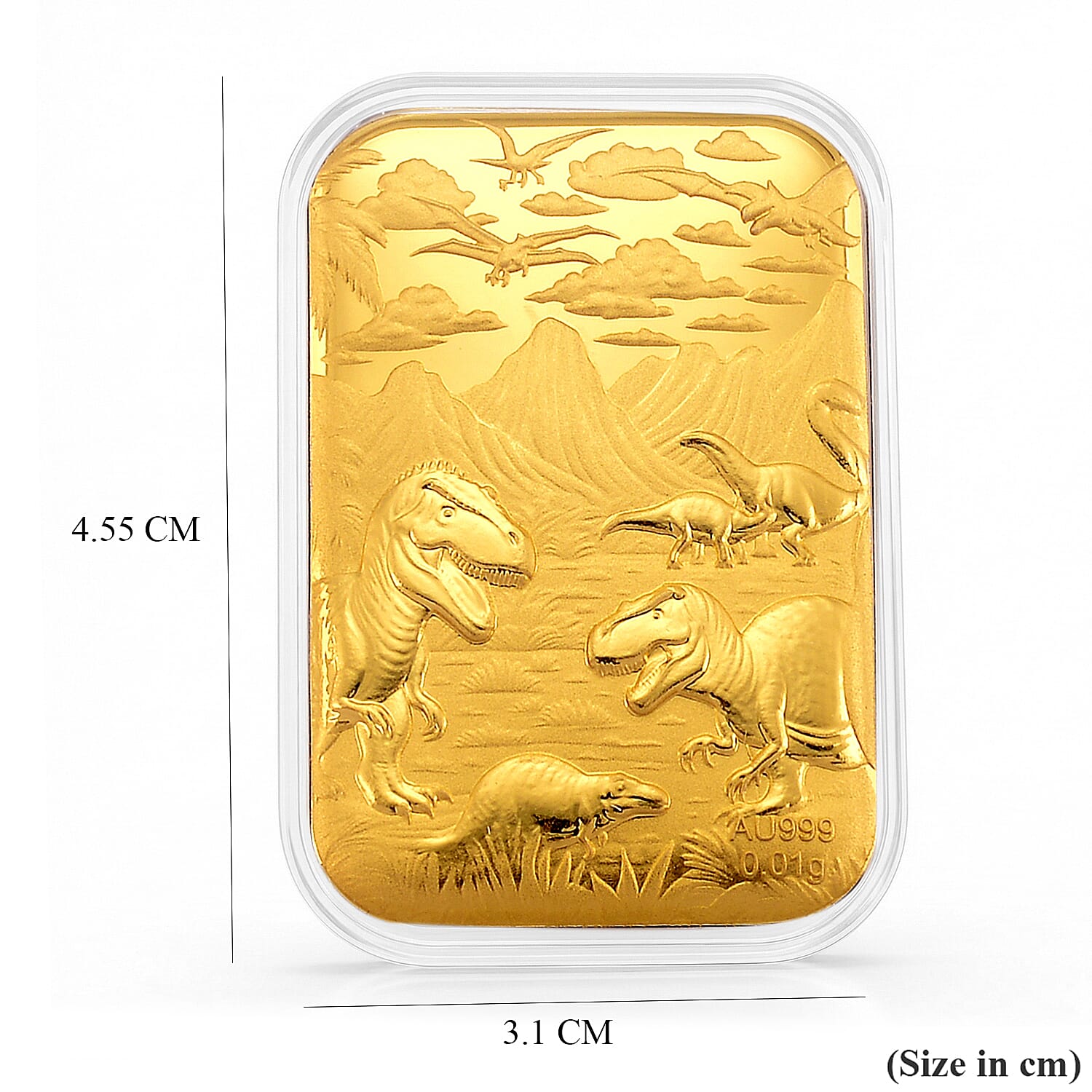 24K - Yellow - Gold - Standard Accessories, Gold Wt.1e-2 Gms