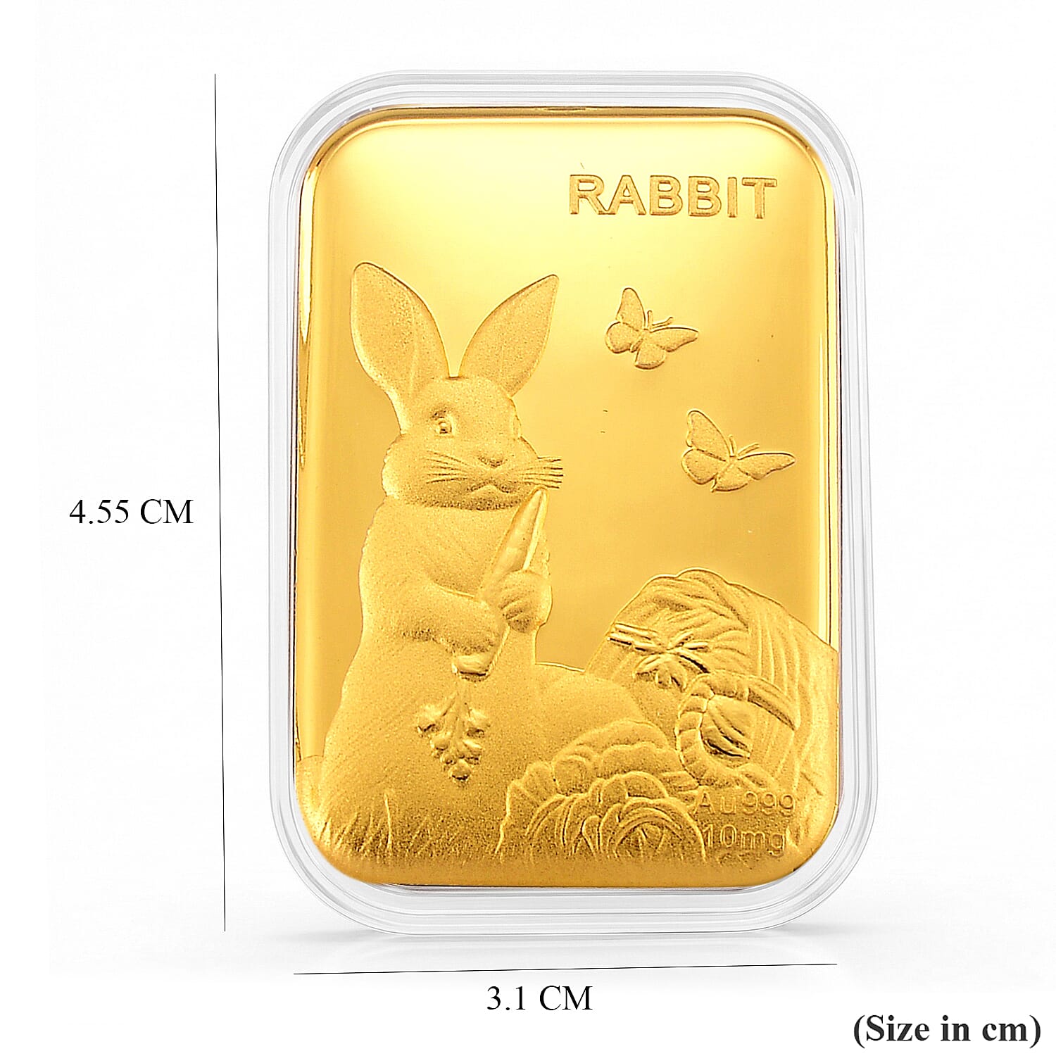 24K - Yellow - Gold - Standard Accessories, Gold Wt.1e-2 Gms
