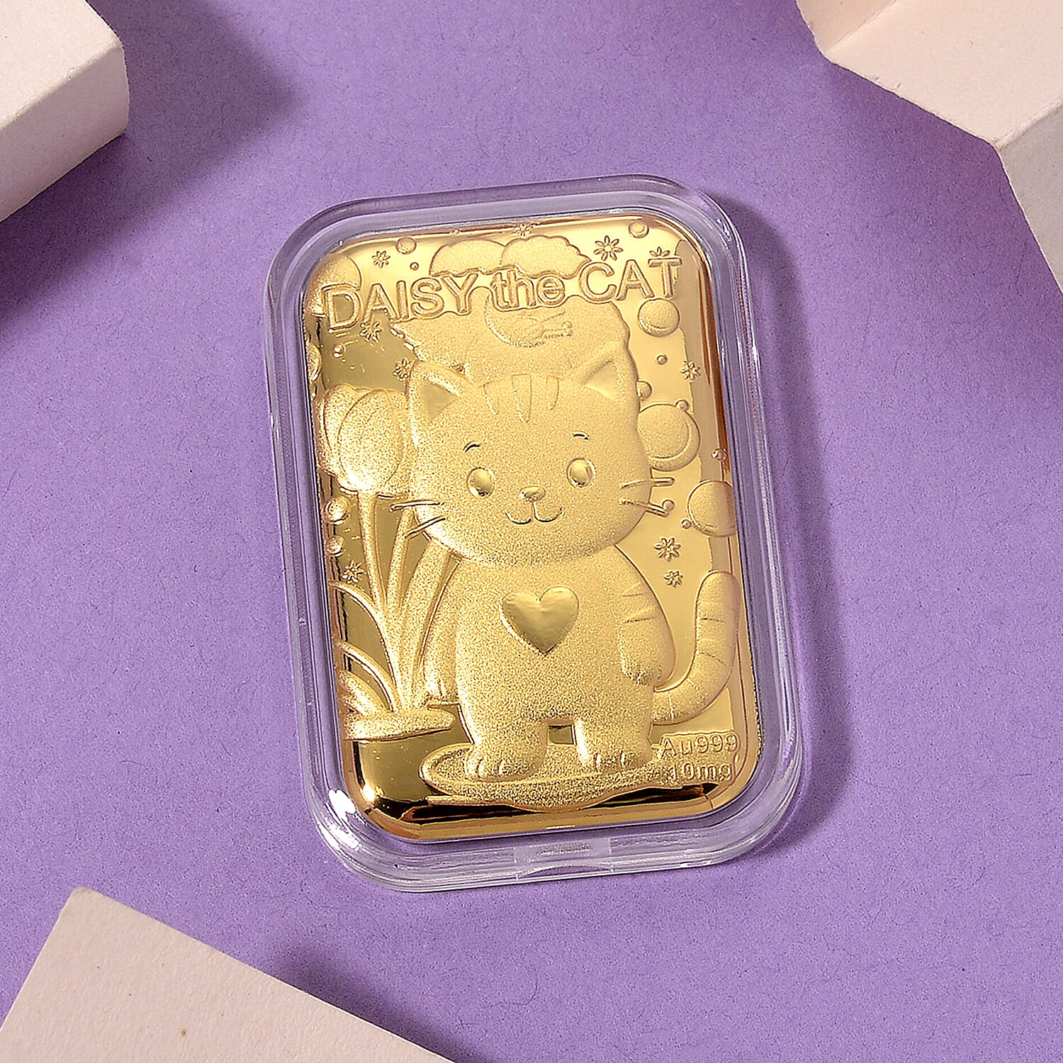 24K - Yellow - Gold - Standard Accessories, Gold Wt.1e-2 Gms