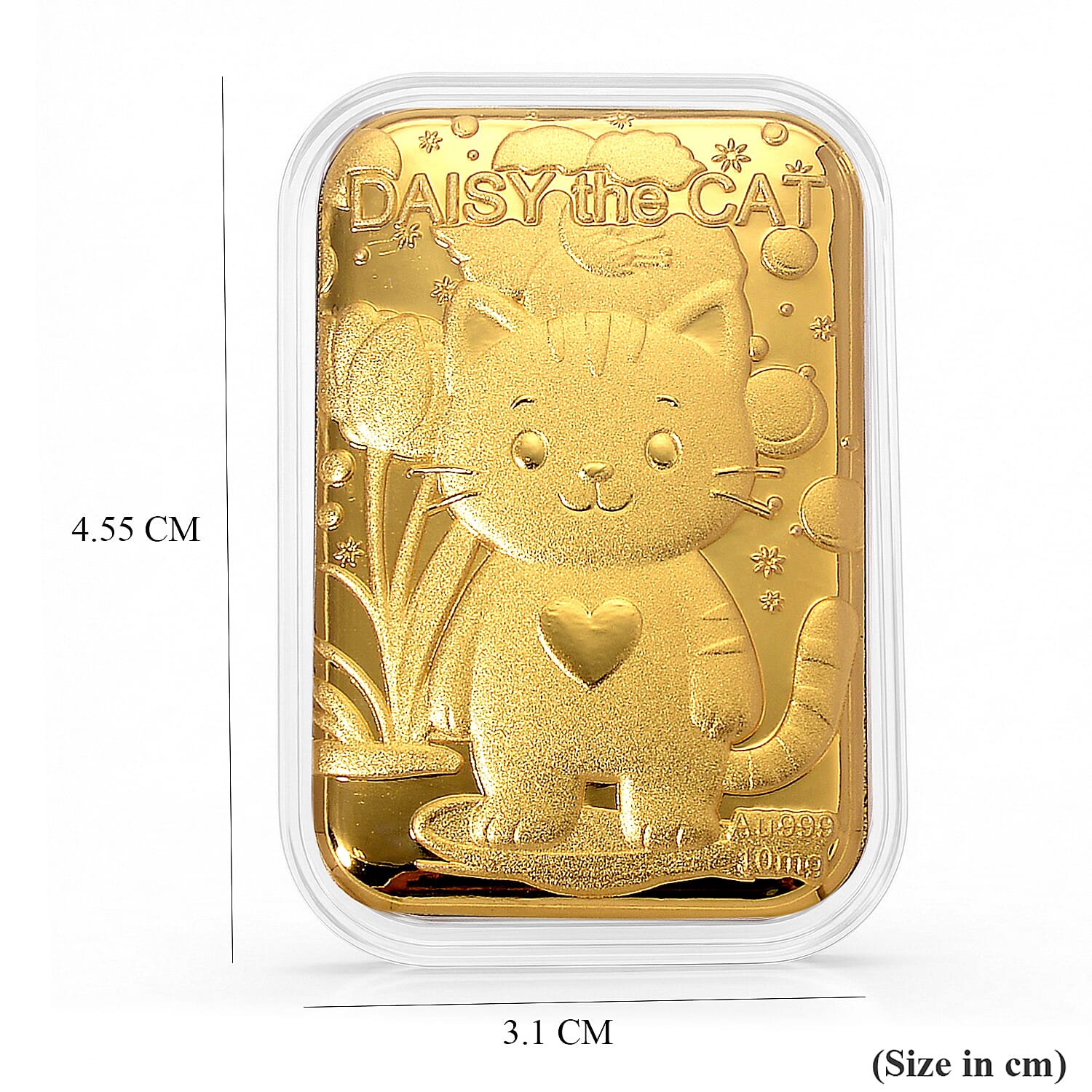 24K - Yellow - Gold - Standard Accessories, Gold Wt.1e-2 Gms