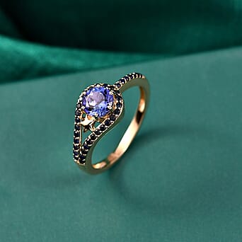 https://tjcuk.sirv.com/Products/83/2/8321502/GP-9K-Yellow-Gold-AAA-Tanzanite-Blue-Sapphire-Fancy-Ring-Gold-Wt-2-27-_8321502_1.jpg?w=342&h=342