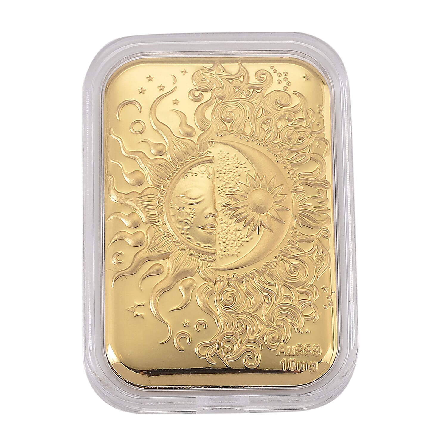 24K Yellow Gold Embossed Sun and Moon Foil (26x40.10 MM)