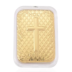 24K Yellow Gold (99.9% Purity) Angel Embossed Collectable (39.80 x 25.60 MM)