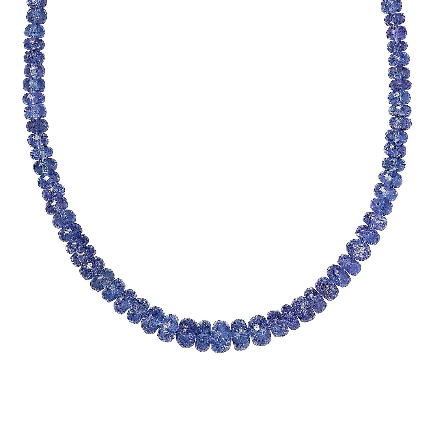 Luxoro 14K Yellow Gold AAA Tanzanite Necklace (Size - 18), Gold Wt.0.82 Gms  125.000  Ct.