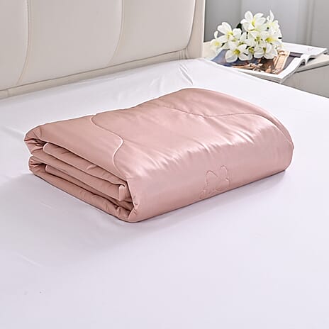 Livmore Cooling Silk Quilt (135 x 200 cm) - Pink