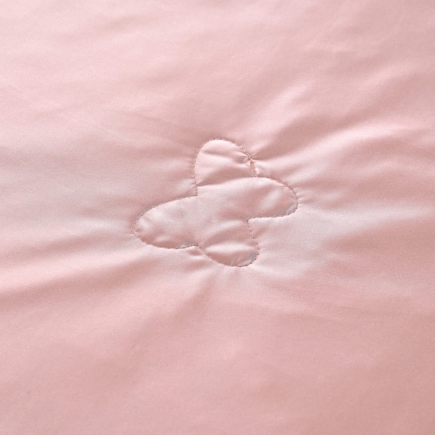 Livmore All Seasons Cooling Mulberry Silk Blend Quilt (Double, 135 x 200 cm) - Pink.