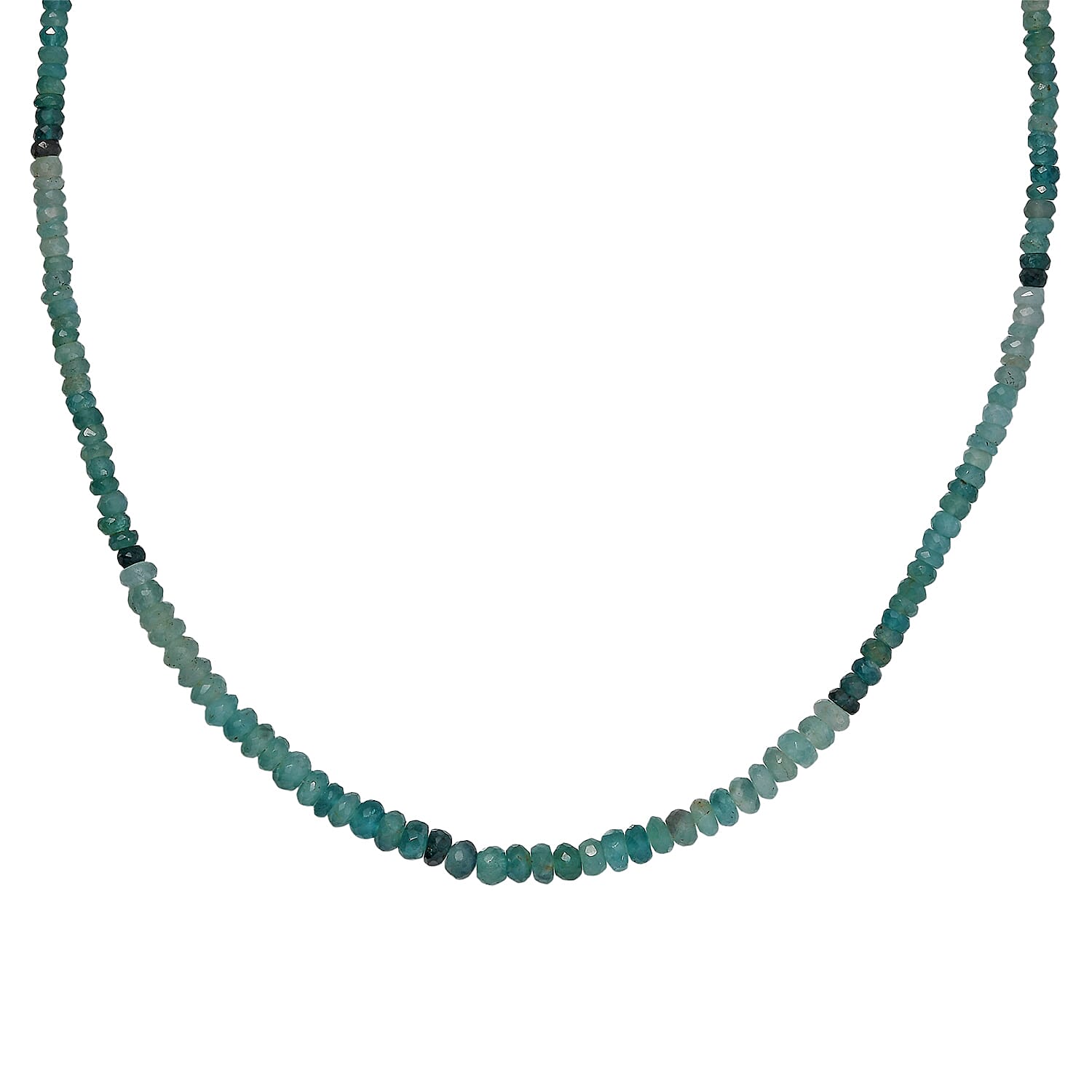 D'Joy Grandidierite Necklace (Size - 18) in 18K YG VermeilSterling Silver  58.000  Ct.