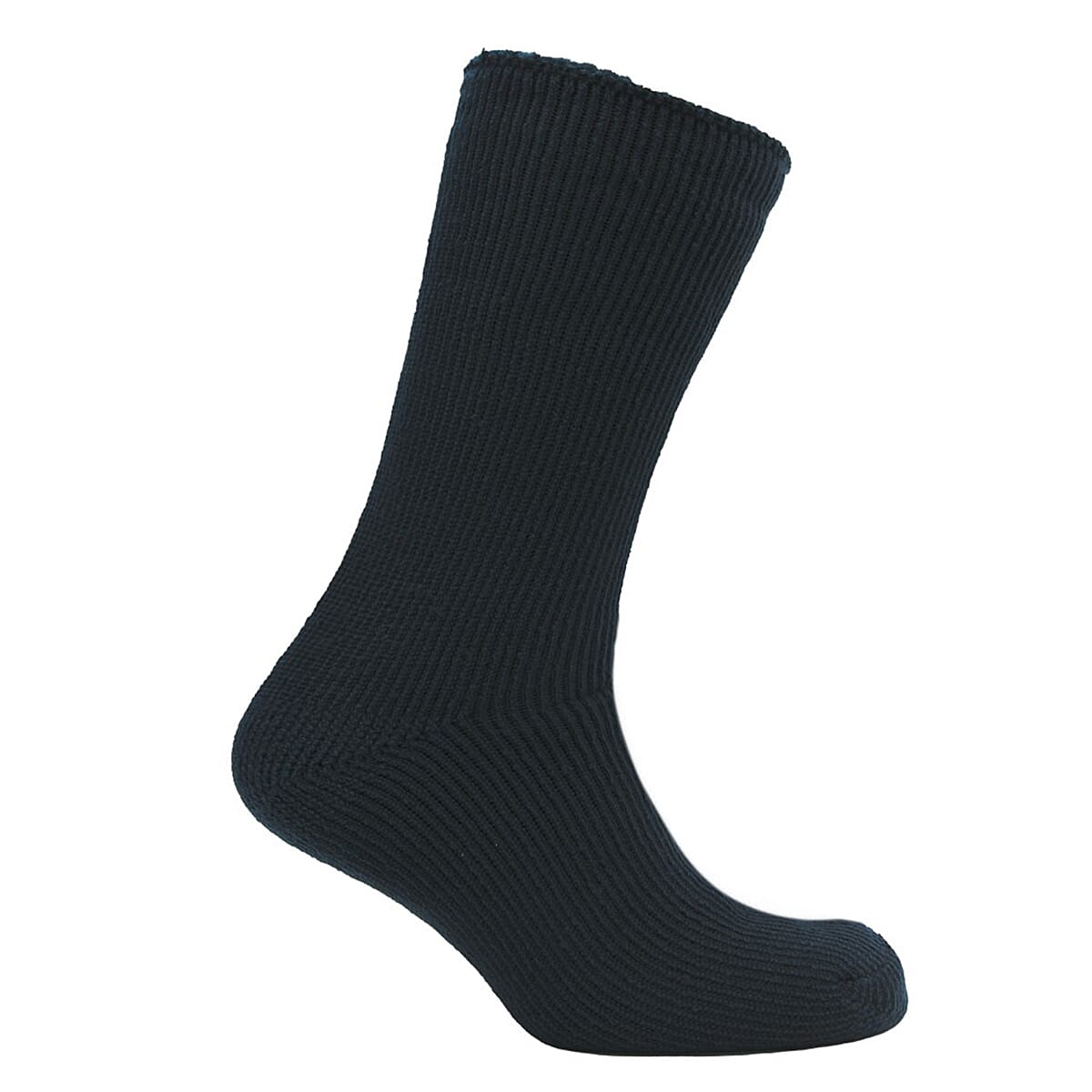 CLOSE OUT DEAL - Thermal Insulated Fleece Black Socks 2.3 Tog Rating