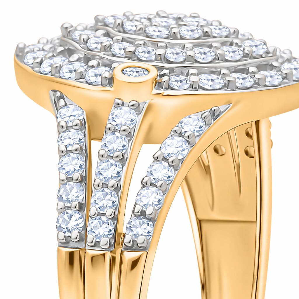 Luxuriant Lab Grown Diamond (VS/EF) Ring in 1.00 Ct.