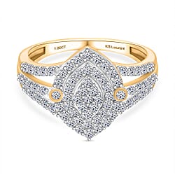 Luxuriant Lab Grown Diamond (VS/EF) Ring in 1.00 Ct.