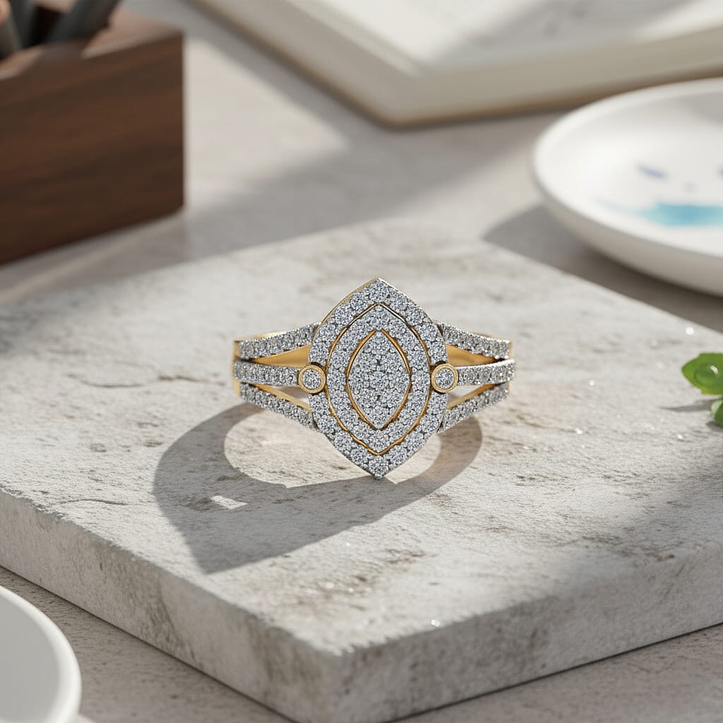 Luxuriant Lab Grown Diamond (VS/EF) Ring in 1.00 Ct.