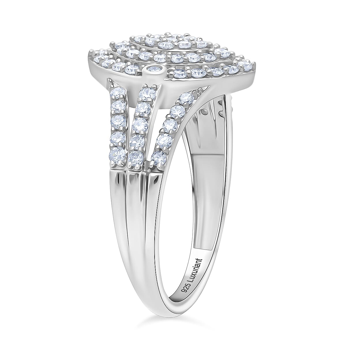 Luxuriant Lab Grown Diamond (VS/EF) Ring in 1.00 Ct.