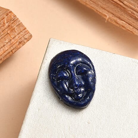 Freshened Lapis Lazuli Mask Gemstone 9.04 Ct