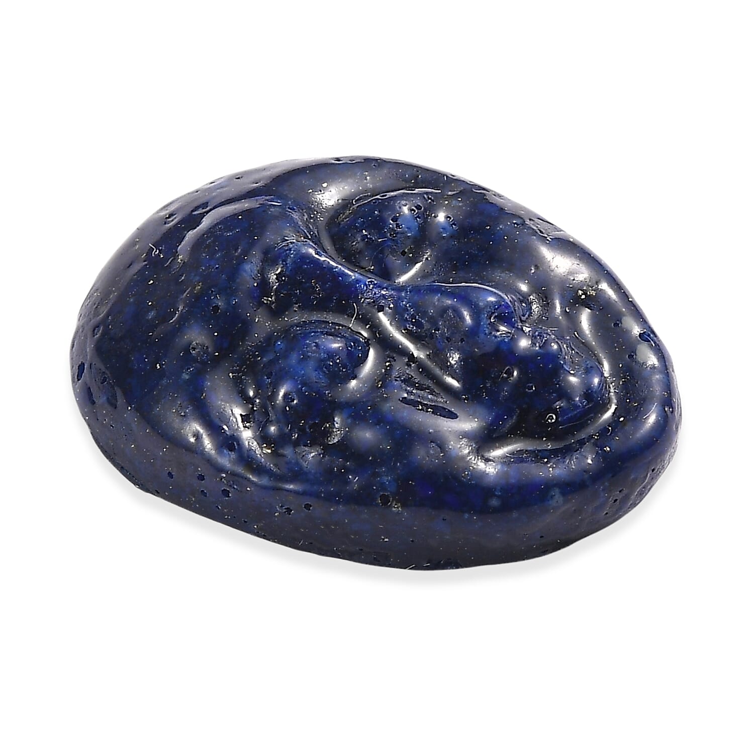 Freshened Lapis Lazuli Mask Gemstone 9.04 Ct