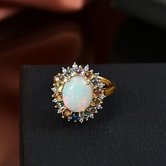 https://tjcuk.sirv.com/Products/83/2/8323389/D-Joy-Ethiopian-Opal-Multi-Sapphire-White-Zircon-Ring-in-18K-Vermeil-Y_8323389_1.jpg?w=342&h=342