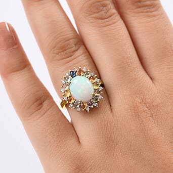 https://tjcuk.sirv.com/Products/83/2/8323392/D-Joy-Ethiopian-Opal-Multi-Sapphire-White-Zircon-Ring-in-18K-Vermeil-Y_8323392_2.jpg?w=342&h=342