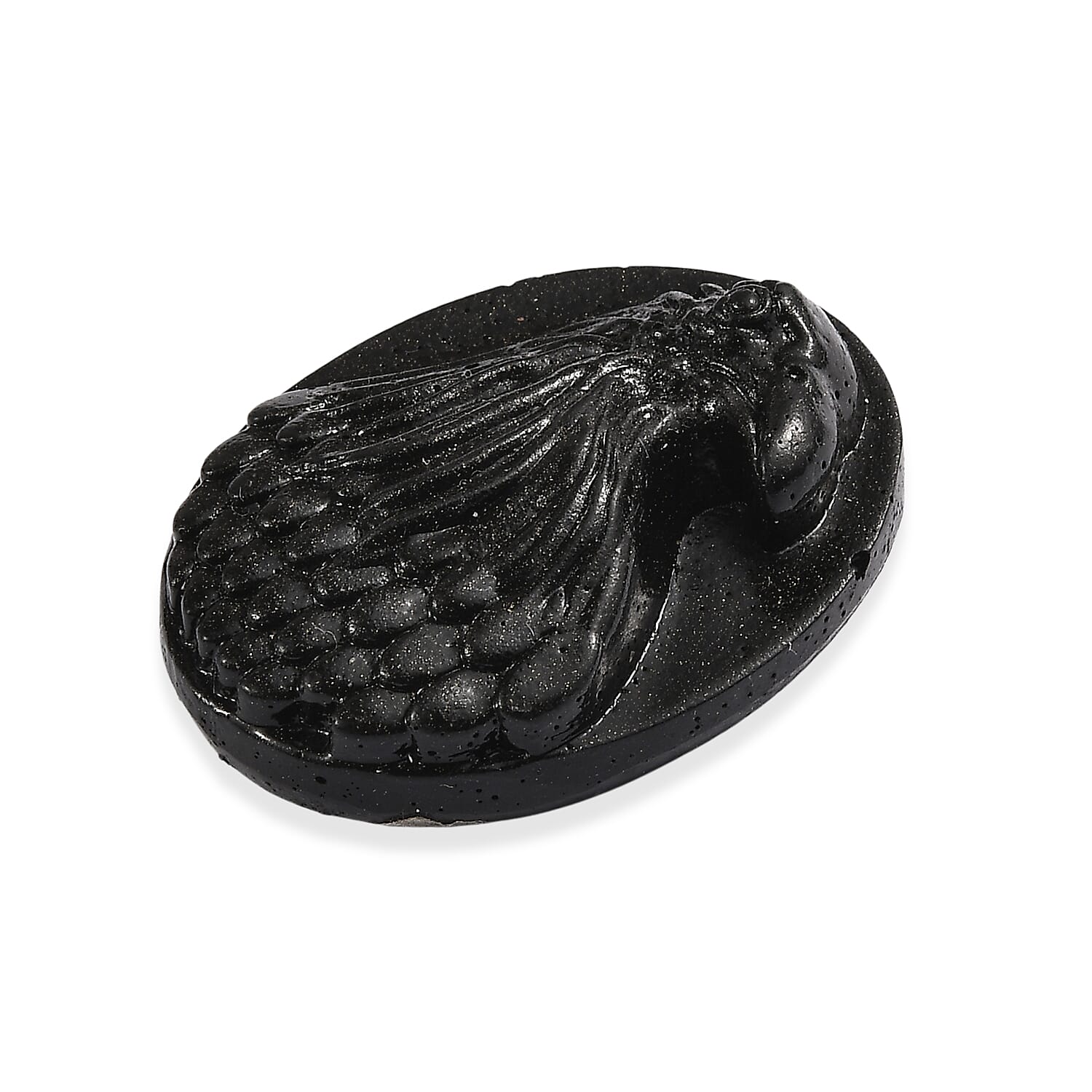 Silver Shungite Eagle Carving 26.73 Ct.