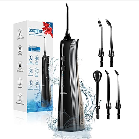 Leominor Water Flosser for Teeth - Black