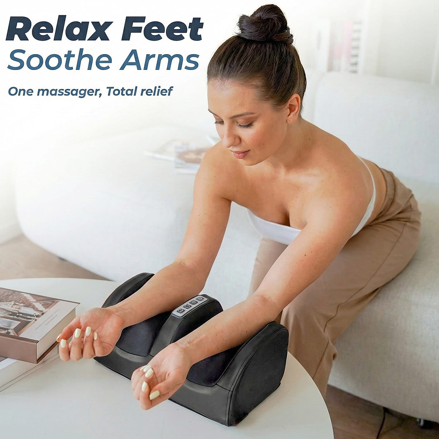 Shiatsu-Foot-Calf-Massager-with-Heat-Massage-Roller-Black