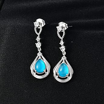 https://tjcuk.sirv.com/Products/83/2/8324774/D-Joy-Paraiba-Moonstone-White-Zircon-Dangling-Earring-in-Platinum-Over_8324774_1.jpg?w=342&h=342