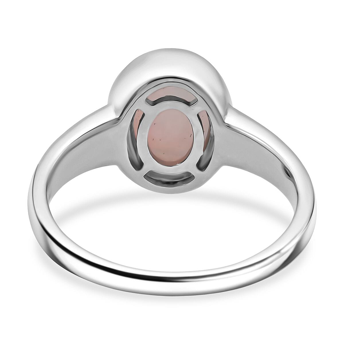 D'Joy Ethiopian Opal Ring in Rhodium Overlay Sterling Silver 1.65 Ct.
