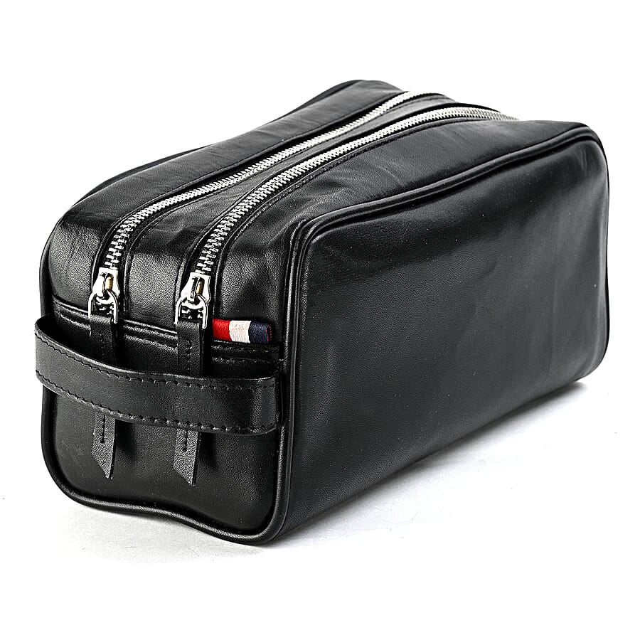 VALLISERIE PU Patterned Cosmetic and Toiletry Bag