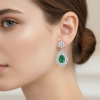 https://tjcuk.sirv.com/Products/83/2/8325129/D-Joy-Emerald-Moissanite-Earring-in-Rhodium-OverlaySterling-Silver-2-3_8325129_2.jpg?w=342&h=342