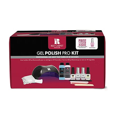 Red Carpet Manicure Hema Free Pro Kit with Two Free Polishes