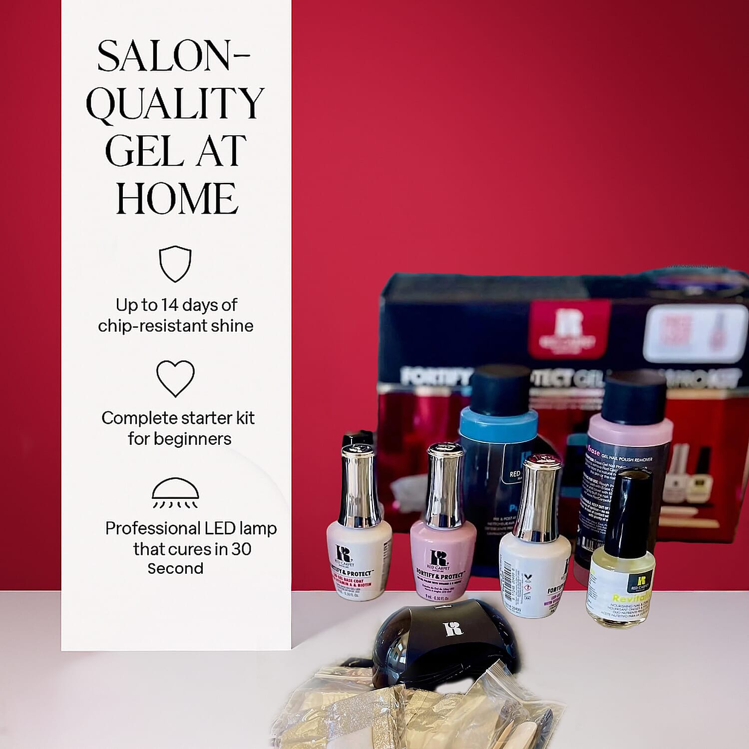 Red Carpet Manicure Hema Free Pro Kit