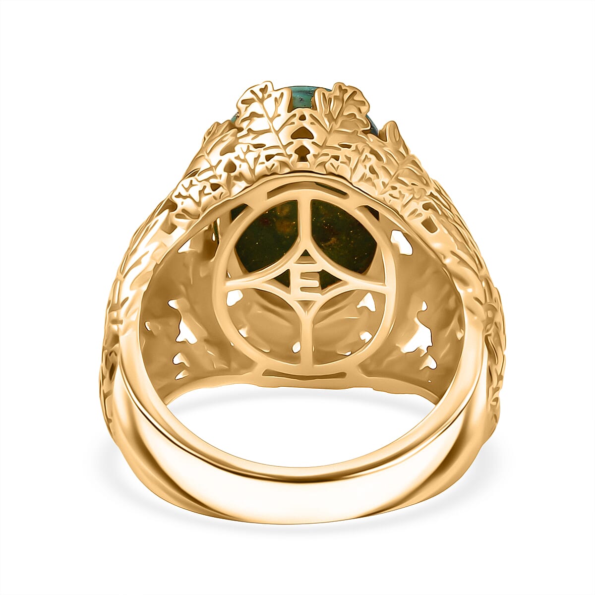 EverTrue Opalina Fancy Ring Pure Yellow Brass  5.010  Ct.