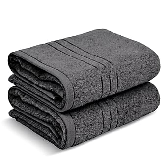 https://tjcuk.sirv.com/Products/83/2/8326082/LIVMORE-Cotton-Solid-Towel-Size-172x1-cm-Charcoal-Grey-Red_8326082.jpg?w=342&h=342