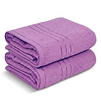 https://tjcuk.sirv.com/Products/83/2/8326087/LIVMORE-Cotton-Solid-Towel-Size-172x1-cm-Purple-Red_8326087.jpg?w=342&h=342